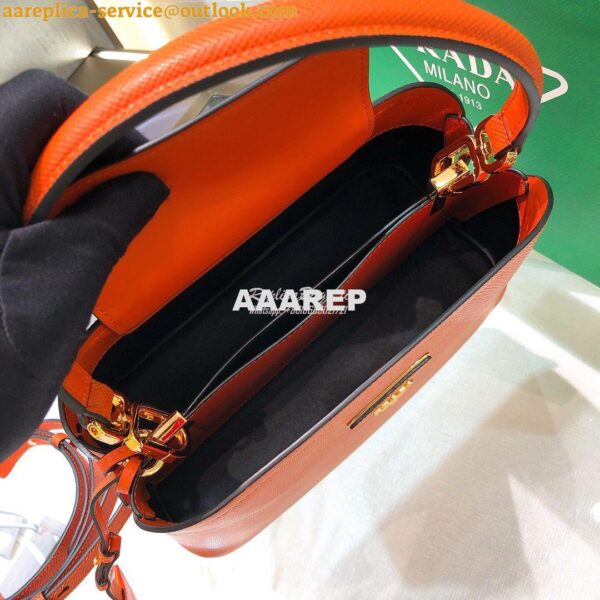 Replica Prada Matinee Mini Bag 1BA282 Orange 8