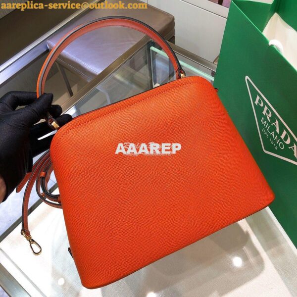 Replica Prada Matinee Mini Bag 1BA282 Orange 11