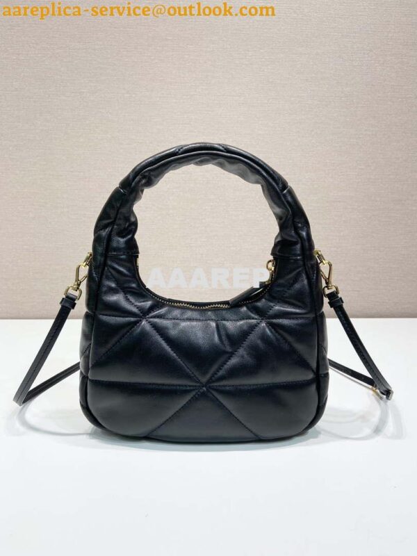 Replica Prada 1BA384 Nappa-leather mini bag with topstitching 4