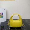 Replica Prada 1BA384 Prada Soft Padded Nappa Leather Mini Bag White