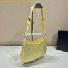 Replica Prada 1BC204 Saffiano Leather Mini-Bag Gold 2