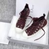 Replica Dior Walk'N'Dior Mid-top Sneakers In Black Technical Knit