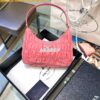 Replica Prada Nylon And Saffiano Leather Mini Bag 1NE204 Red 2