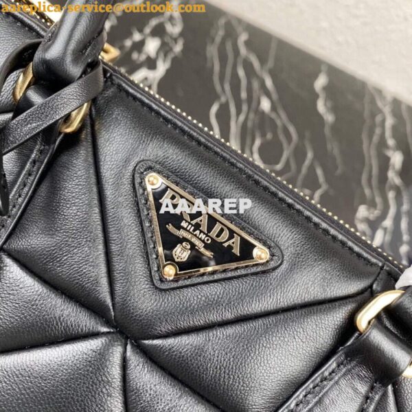 Replica Prada Small Prada Galleria Saffiano Leather bag 1BA863 Black 5