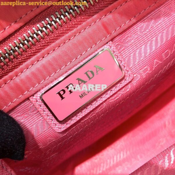 Replica Prada Nylon Cross-Body Bag 1BD334 Pink 9