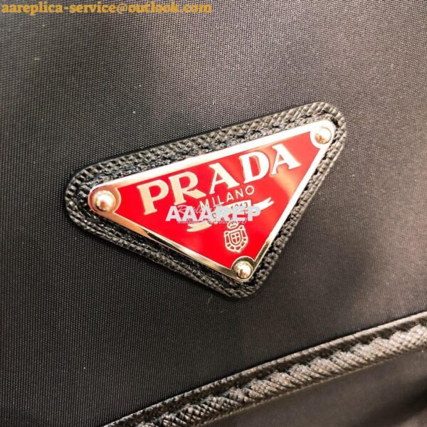 Replica Prada Nylon Cross-Body Bag 2VD034 Red Logo 4