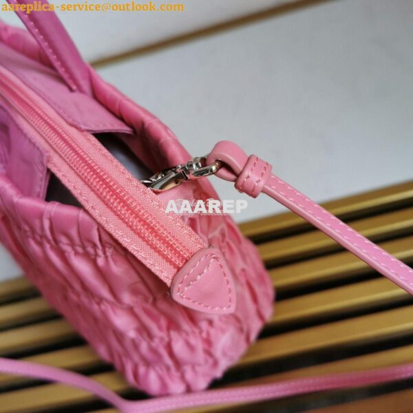 Replica Prada Nylon Tote 1BG321 Begonia Pink 6