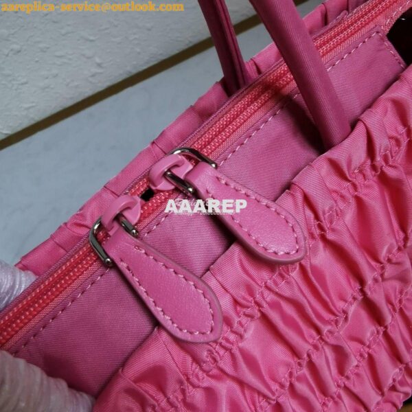 Replica Prada Nylon Tote 1BG321 Begonia Pink 7