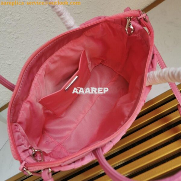 Replica Prada Nylon Tote 1BG321 Begonia Pink 8