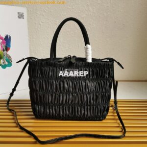 Replica Prada Nylon Tote 1BG321 Black