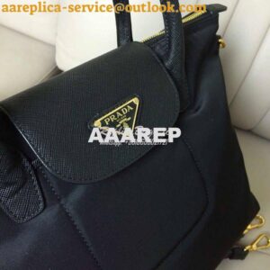 Replica Prada Nylon with Saffiano Leather Trim and Handle 2