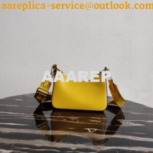 Replica Prada 1BH204 Prada Re-Edition 2005 Saffiano leather Bag in Yellow 2