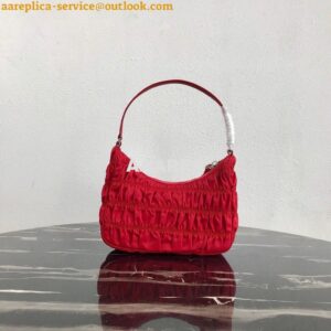 Replica Prada 1NE204 Prada Nylon and Saffiano Leather Mini Bag in Red 2