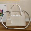 Replica Prada Monochrome Wine Saffiano Leather Bag 2