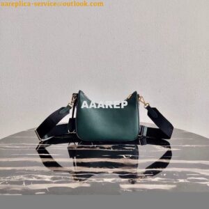 Replica Prada 1BH204 Prada Re-Edition 2005 Saffiano leather Bag in Dark Green 2