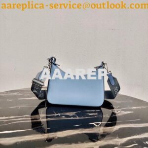 Replica Prada 1BH204 Prada Re-Edition 2005 Saffiano leather Bag in Light Blue 2