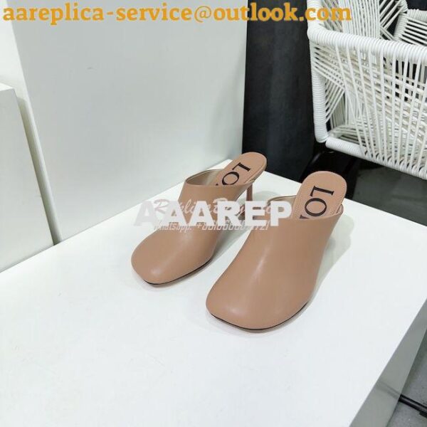Replica Loewe Toy mule in goatskin L814379 7cm 10cm 8