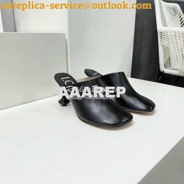 Replica Loewe Toy mule in goatskin L814379 7cm 10cm 12