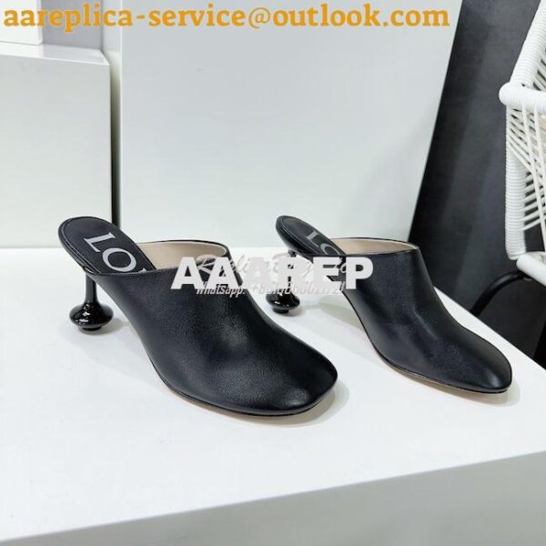 Replica Loewe Toy mule in goatskin L814379 7cm 10cm 13