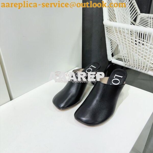 Replica Loewe Toy mule in goatskin L814379 7cm 10cm 14