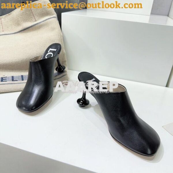 Replica Loewe Toy mule in goatskin L814379 7cm 10cm 16
