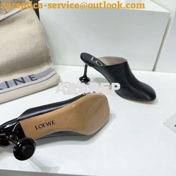 Replica Loewe Toy mule in goatskin L814379 7cm 10cm 18