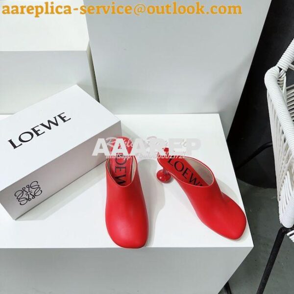 Replica Loewe Toy mule in goatskin L814379 7cm 10cm 19