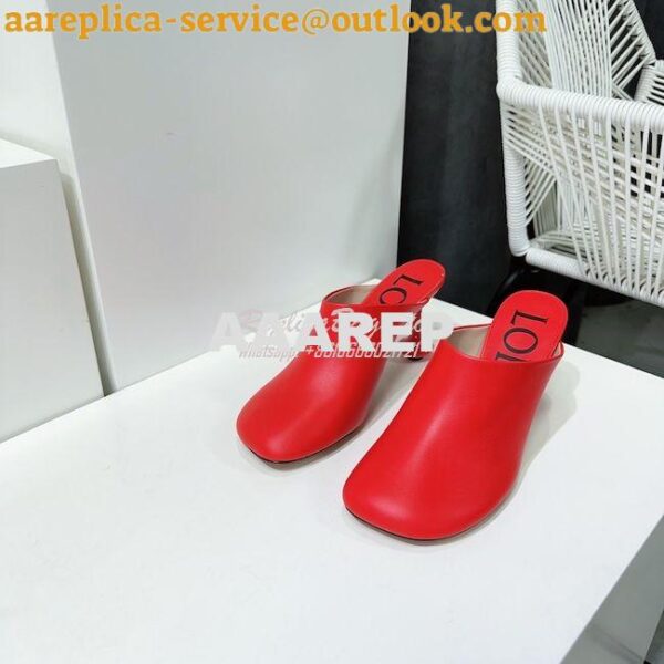 Replica Loewe Toy mule in goatskin L814379 7cm 10cm 20