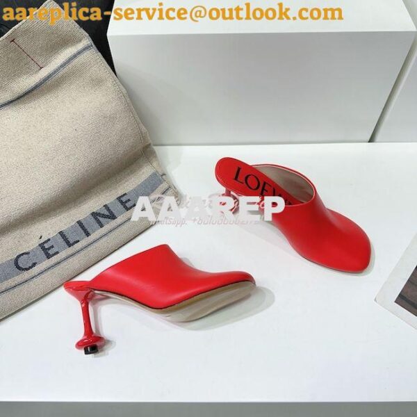 Replica Loewe Toy mule in goatskin L814379 7cm 10cm 22