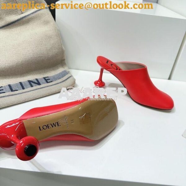 Replica Loewe Toy mule in goatskin L814379 7cm 10cm 25