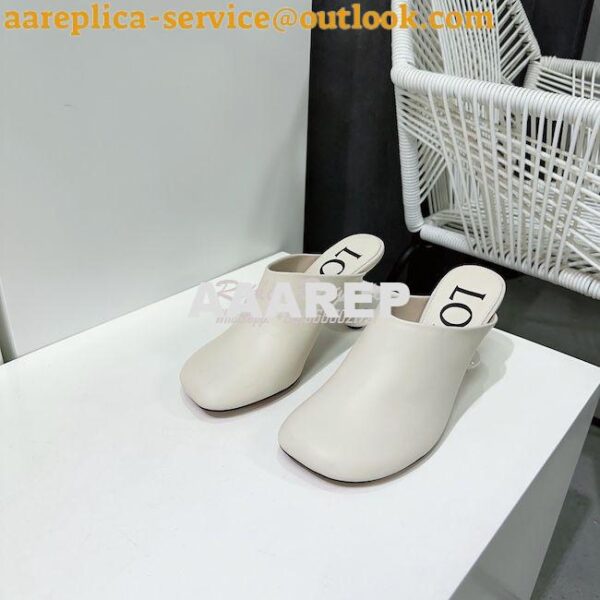 Replica Loewe Toy mule in goatskin L814379 7cm 10cm 28