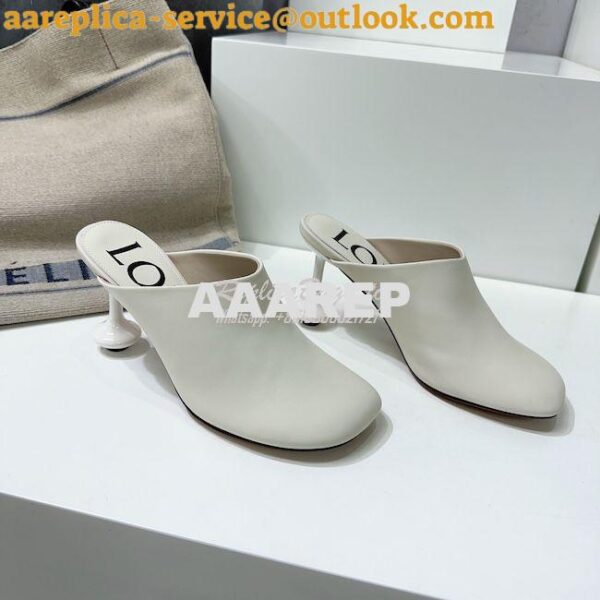 Replica Loewe Toy mule in goatskin L814379 7cm 10cm 29