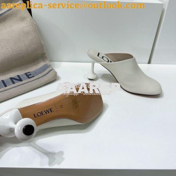 Replica Loewe Toy mule in goatskin L814379 7cm 10cm 31