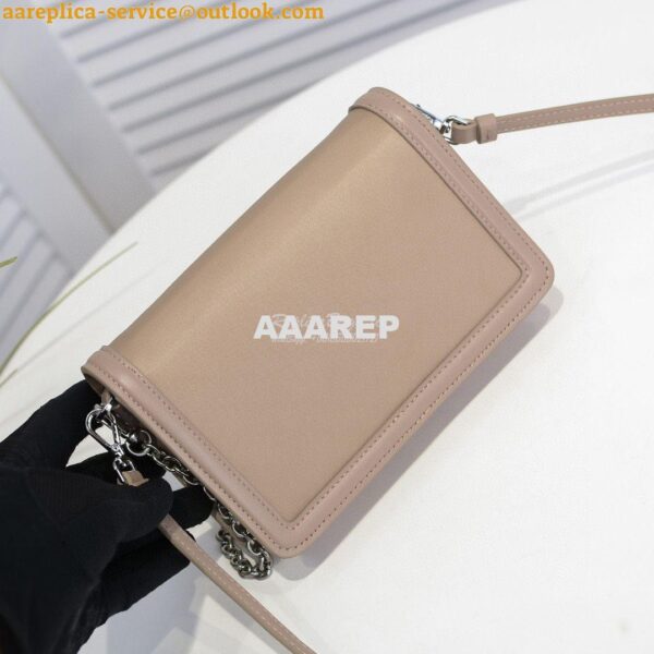 Replica Prada Nylon And Leather Mini-bag 1BP019 Beige 11