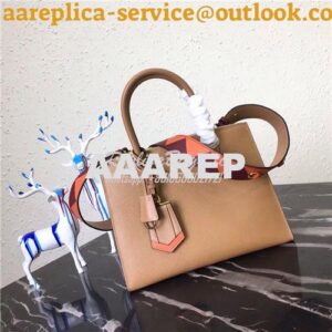 Replica Prada Paradigme light brown Bag 1ba102