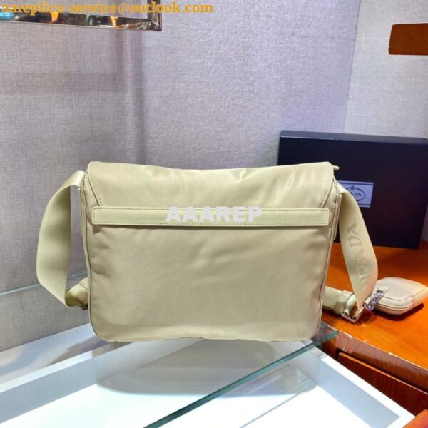 Replica Prada Medium Nylon Shoulder Bag 1BD671 Apricot 4