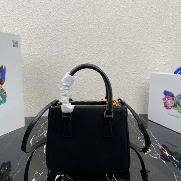 Replica Prada 1BA906 Prada Galleria Saffiano leather mini-bag Black 3