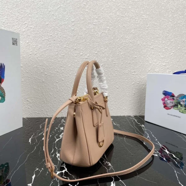 Replica Prada 1BA906 Prada Galleria Saffiano leather mini-bag Light Pink 2