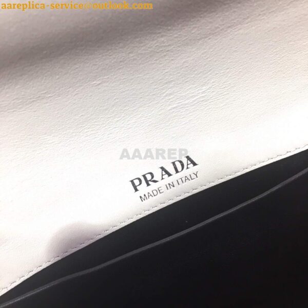 Replica Prada 1BD168 Handbags Prada Shoulder bag White 9