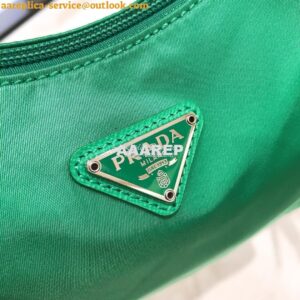 Replica Prada Re-Edition 2000 Nylon Mini-Bag 1NE515 Green 2