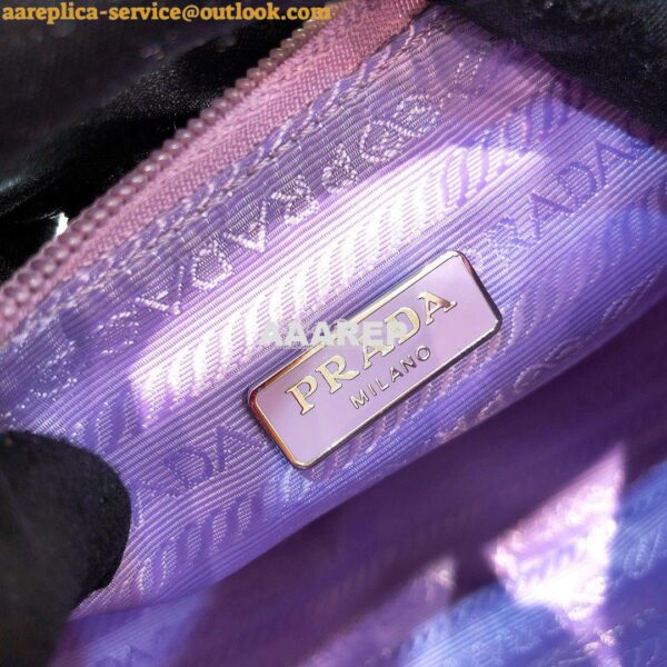 Replica Prada Re-Edition 2000 Nylon Mini-Bag 1NE515 Lavender 12