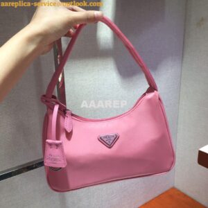 Replica Prada Re-Edition 2000 Nylon Mini-Bag 1NE515 Pink 2