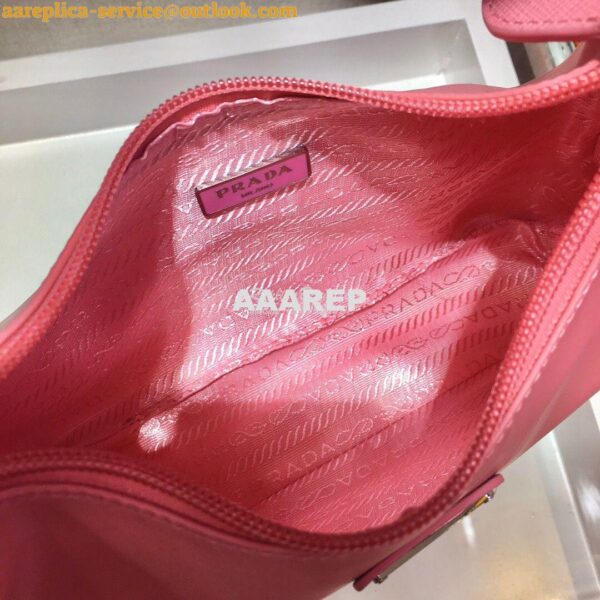 Replica Prada Re-Edition 2000 Nylon Mini-Bag 1NE515 Pink 9