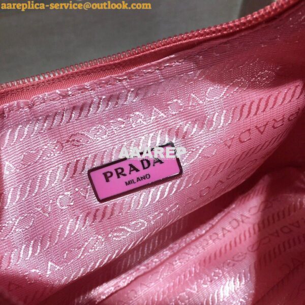 Replica Prada Re-Edition 2000 Nylon Mini-Bag 1NE515 Pink 10