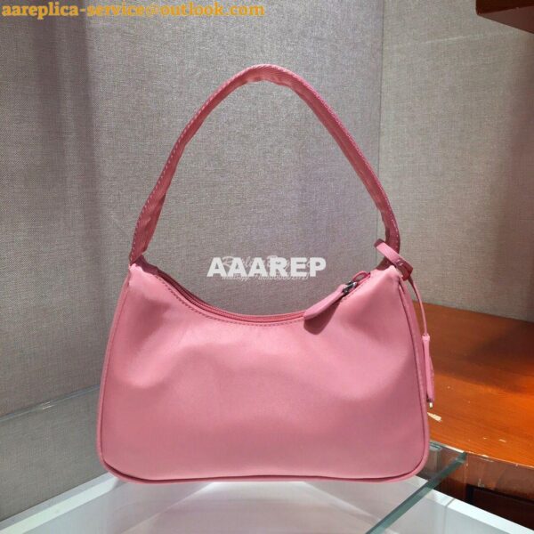 Replica Prada Re-Edition 2000 Nylon Mini-Bag 1NE515 Pink 11