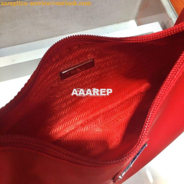 Replica Prada Re-Edition 2000 Nylon Mini-Bag 1NE515 Red 10