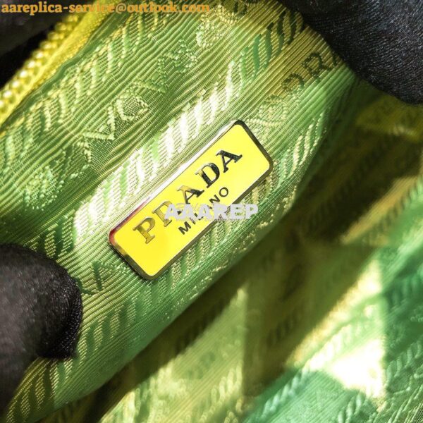 Replica Prada Re-Edition 2000 Nylon Mini-Bag 1NE515 Yellow 10