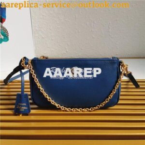 Replica Prada Re-edition 2000 Shoulder Bag 1BH171 Blue