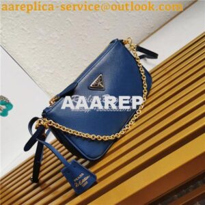 Replica Prada Re-edition 2000 Shoulder Bag 1BH171 Blue 2