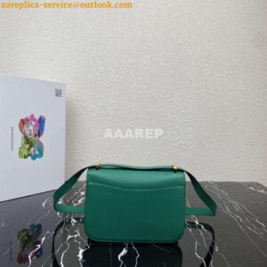 Replica Prada 1BD320 Prada Emblème Saffiano Shoulder Bag Green